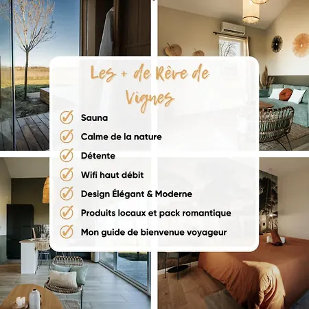 Reve De Vignes - Au Coeur Des Vignes, Votre Parenthese Bien-etre Ferienhaus